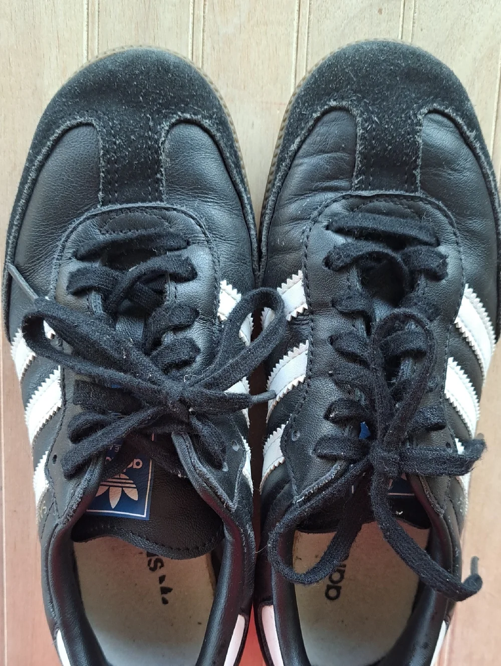 adidas Samba OG Blk White Gum Leather Classic Retro Sneakers Youth Unisex Sporty
